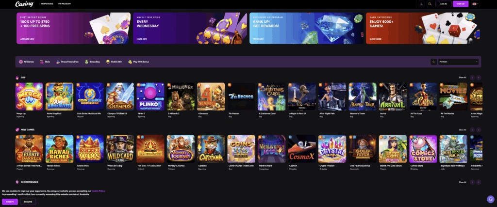 Casiny Casino A Digital Gaming Paradise