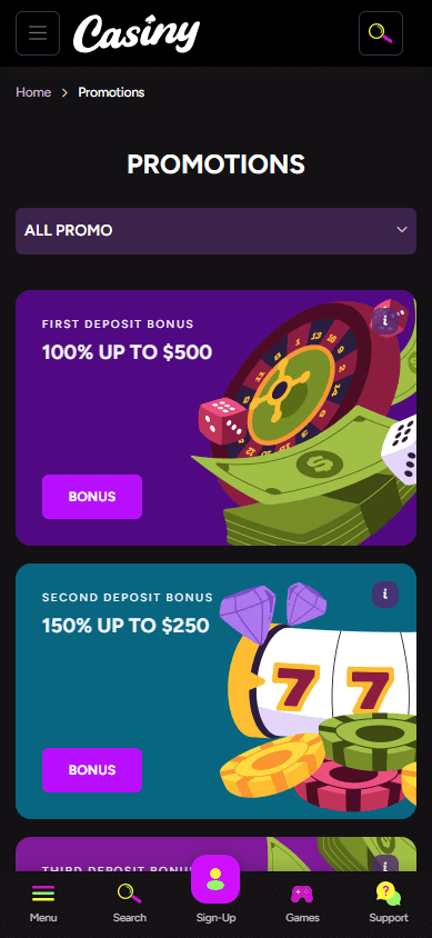 Experience Unmatched Excitement at Casiny Casino